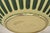Green Antique Roseville Corinthian Pattern Jardiniere Planter Pot & Rare Low Pedestal For Sale - Image 8 of 12