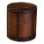 19th Century French Wood and Iron Double Decaliter Grain Measure For Sale