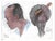Portraiture Ivy Attwell African Portraits Double Sided Watercolor For Sale - Image 3 of 3