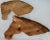 Folk Art Folk Artist John B. Wikoff, Pair of Cedar Horse Sculptures For Sale - Image 3 of 6