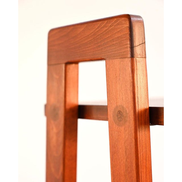 Wood Scandinavian Mahogany Bookcase with Storage, 1960s For Sale - Image 7 of 13