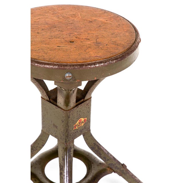 Industrial Stool by the Evertaut Company For Sale - Image 6 of 9