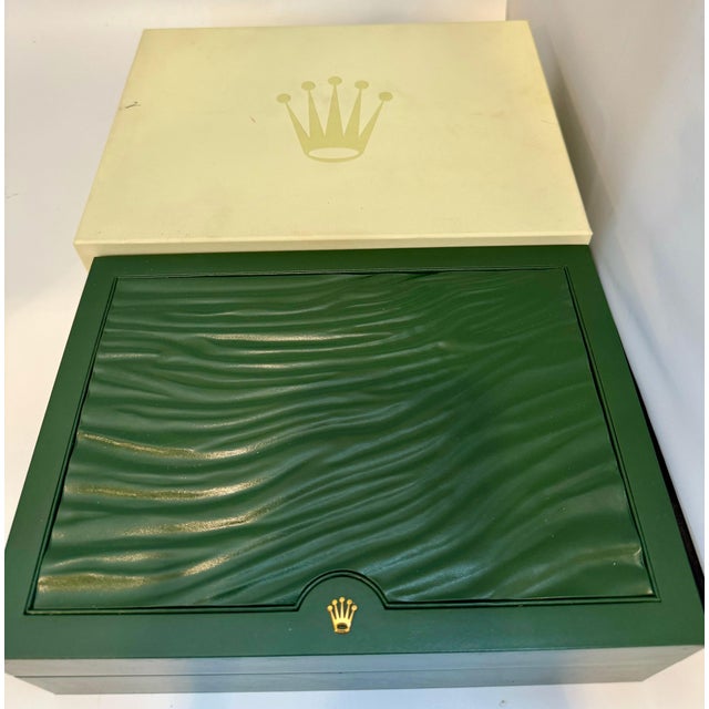 Rolex Watch Box, New Creme Empty Acs. Oyster Perpetual Daytona GMT Datejust For Sale - Image 13 of 18