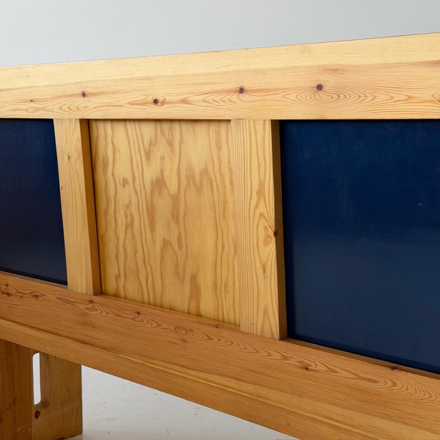 1970s Swedish Pine Upholstered Banquette Benches For Sale - Image 12 of 12