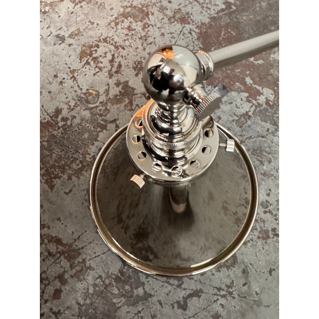 Restoration Hardware Restoration Hardware 20th C. Library Single Sconce For Sale - Image 4 of 11