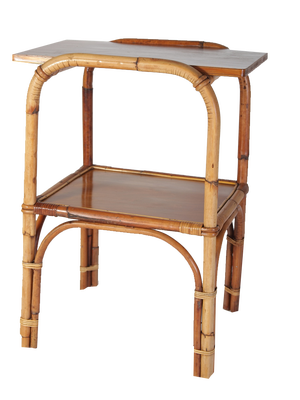 Rattan Console Table, 1930s
