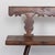 Italian Brutalist Carved Wood Bench For Sale - Image 9 of 11