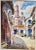 Mediterranean Early 20th Century Mediterranean Cityscape Watercolor Unframed For Sale - Image 3 of 5