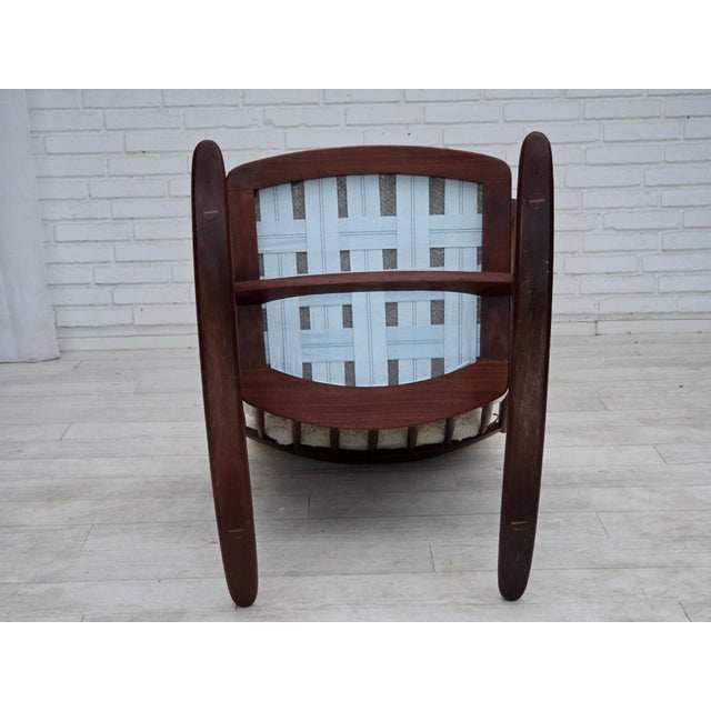 Vintage Danish Rocking Chair by Frank Reenskaug for Bramin, 1960s For Sale - Image 17 of 18