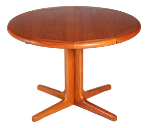 Mid-Century Danish Extending Dining Table in Teak, 1970s