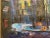 “Cityscape” Large 1950s Vintage Oil on Canvas by Bert Hildebrandt For Sale - Image 4 of 6