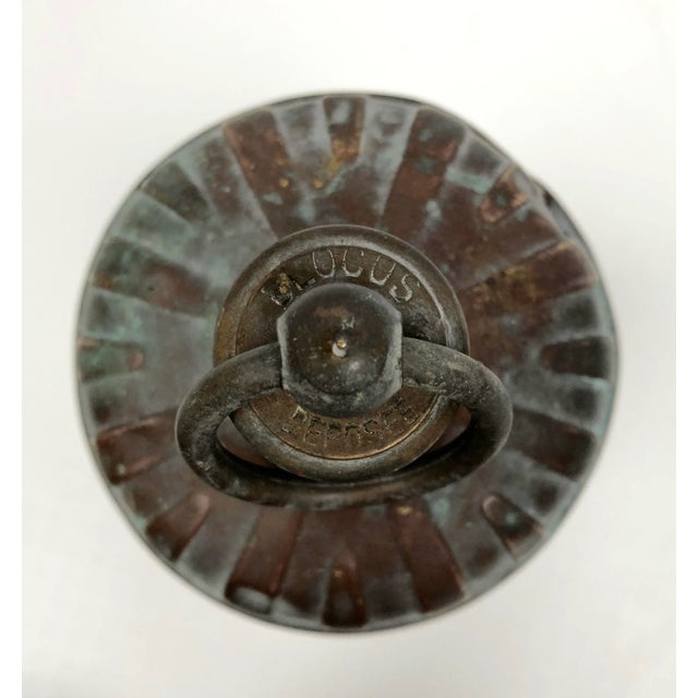 French Late 1800s French Copper Bed Warmer/Ice Water Server For Sale - Image 3 of 11