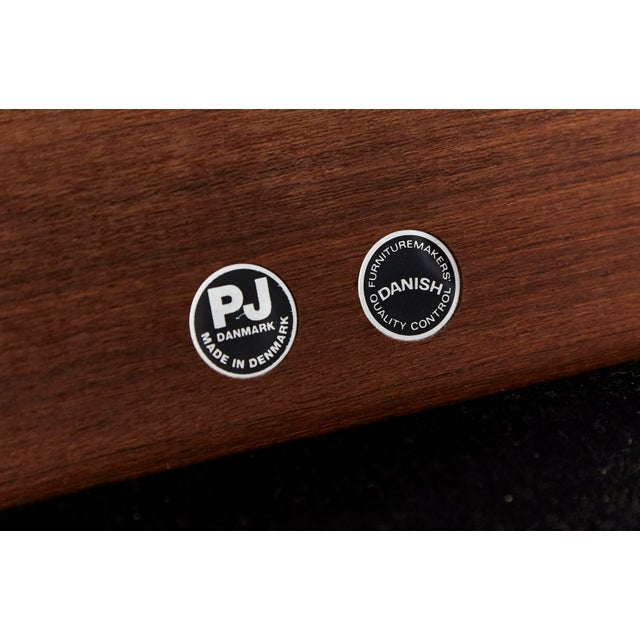 Mid-Century Modern Teak Senator Highback Chair by Ole Wanscher for Poul Jeppesen, 1960s For Sale - Image 17 of 18