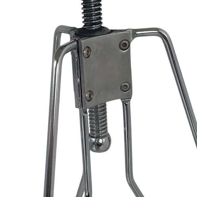 Industrial Vintage Industrial Bar Stool with Tractor Seat by Yasu Sasamoto for Dulton For Sale - Image 3 of 9
