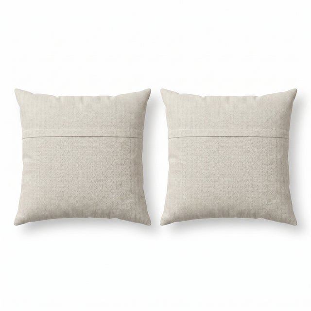 Uzbek Suzani Bedding Pillow Cover 22'' X 24'' & 23'' X 27'' - Set of Two For Sale - Image 4 of 4
