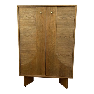 Wood Modern Accent Cabinet For Sale