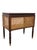 Brown Late 20th Century Baker Furniture Milling Road Mahogany Cane Console Side Table For Sale - Image 8 of 9