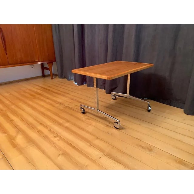 Mobile Auxiliary Table, 1970s For Sale - Image 12 of 13