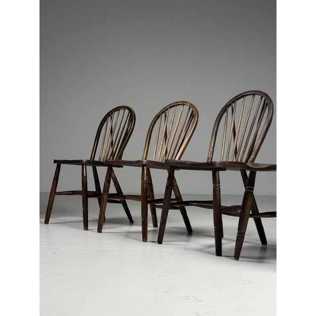 Windsor Dining Chairs, Set of 4 For Sale - Image 9 of 18