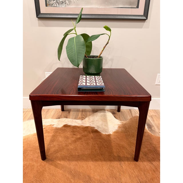 Mid-Century Modern Coffee/ Side Table Vejle Stole Og Møbelfabrik Rosewood For Sale - Image 3 of 7