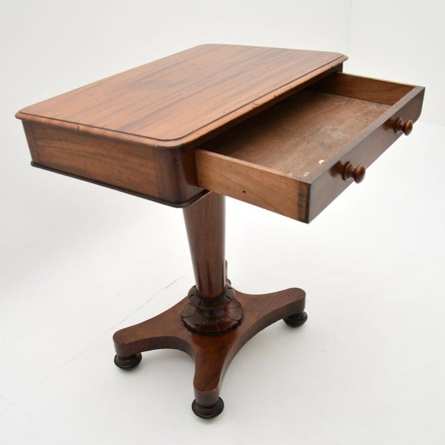 William IV Occasional Side Table, 1830s For Sale - Image 4 of 10