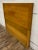 Wood Vintage Twin Size Mid Century Modern MCM Inlaid Border Headboard For Sale - Image 7 of 9