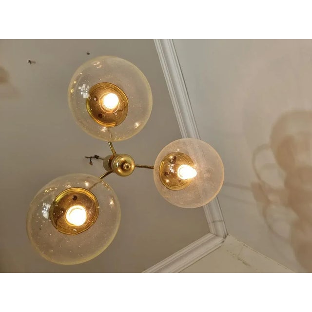Chandelier from Kamenicky Senov, in Good conditions. Designed 1960 to 1969 This piece has an attribution mark, I am sure...