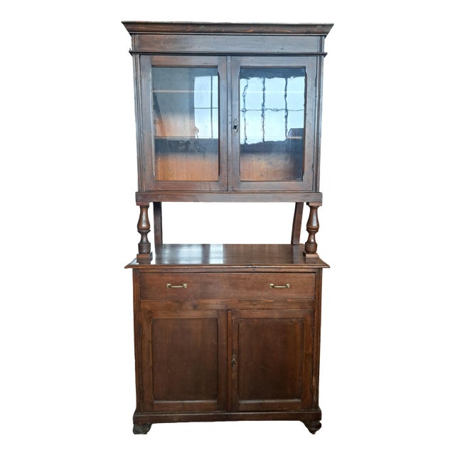Vintage Tuscan Showcase, 1920s For Sale