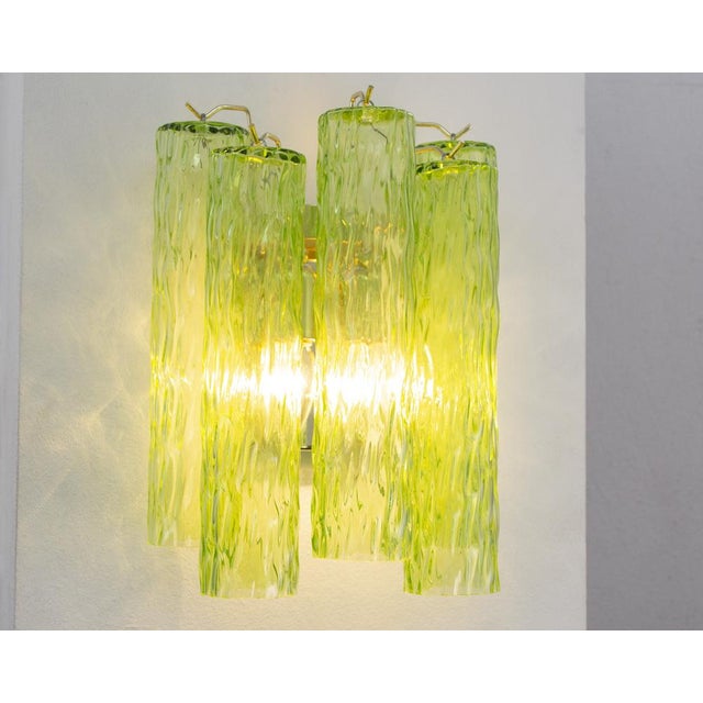 Italian Wall Light with Murano Glass, 1990s For Sale - Image 6 of 11