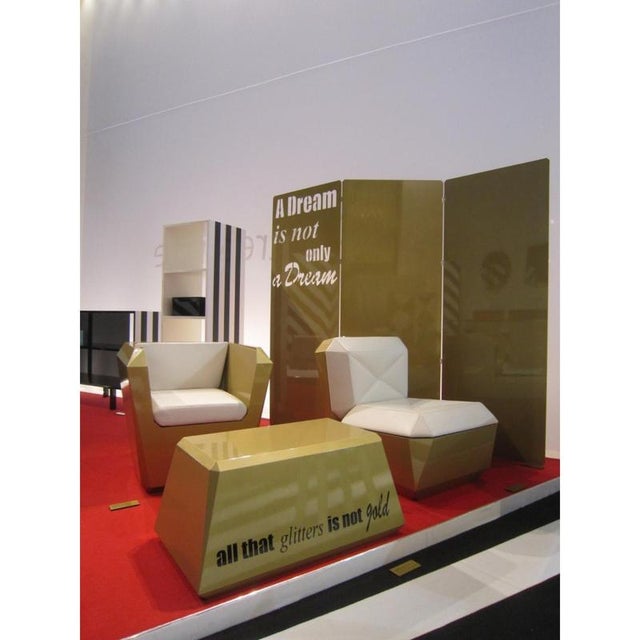 Lingotto easy chair in powder-coated aluminum by altreforme dimensions: d 86 x w 65 x h 75 cm. Sh: 39 cm. Materials:...