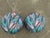 1980s 80s Post Modern Graffiti Style Ottoman Poofs by Wieman - A Pair For Sale - Image 5 of 6