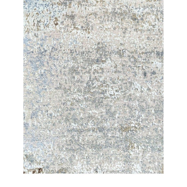 Handwoven Modern Abstract Runner Rug 3x20 For Sale In Dallas - Image 6 of 10