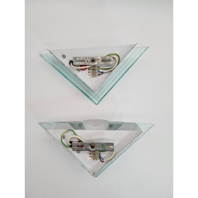 Geometric Model 1302s Lighting House Wall Lamps, 1990s, Set of 2 For Sale - Image 9 of 14