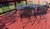 Midcentury Russell Woodard Briarwood Wrought-Iron Patio Dining Set, 7 Pieces, Attributed For Sale - Image 11 of 15