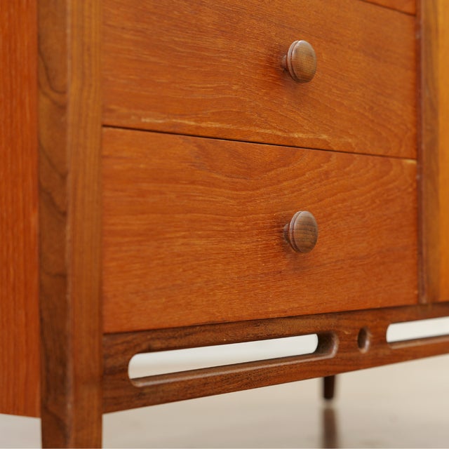 Mid Century Gentleman's Armoire by Symbol Furniture For Sale - Image 10 of 10