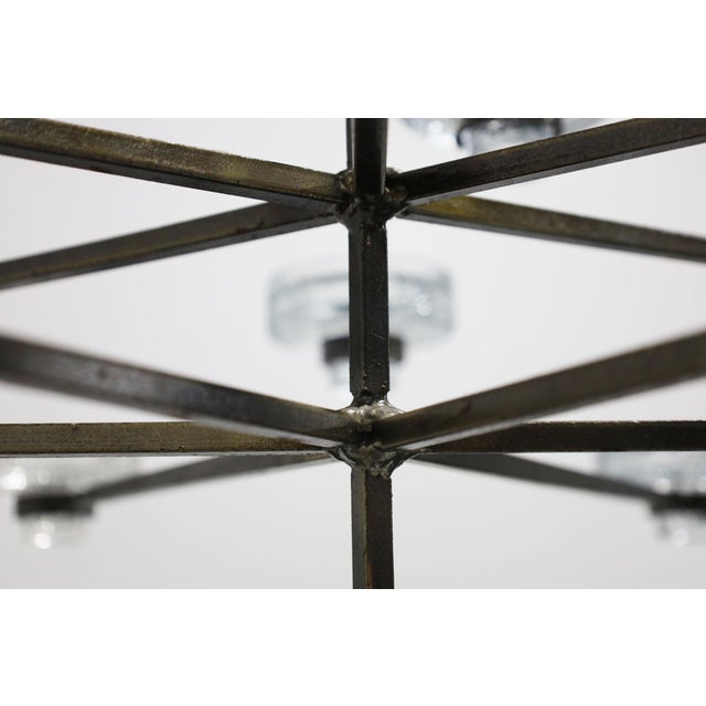 Erik Hoglund 15 Candle Chandelier For Sale - Image 4 of 9