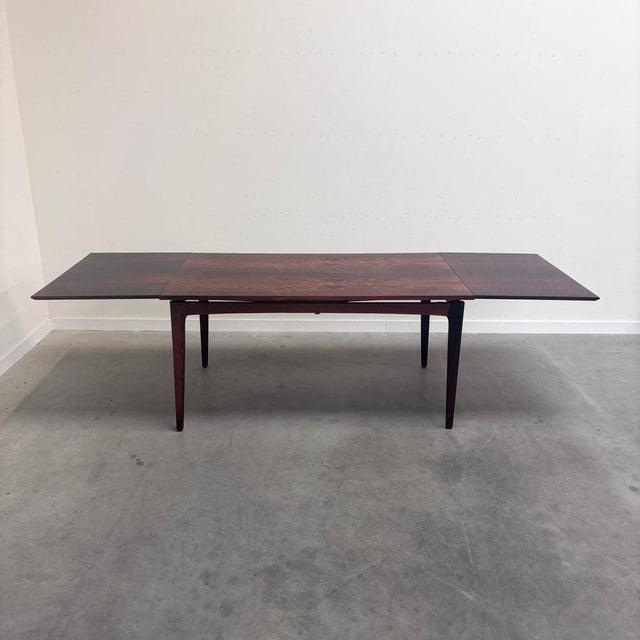 Large Danish Extendable Dining Table, 1960s For Sale - Image 3 of 18