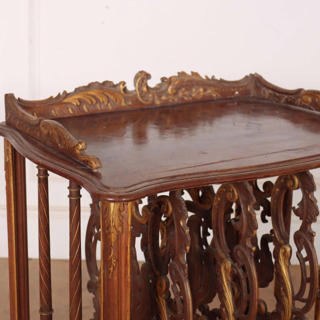 French Carved Stand, 1890s For Sale - Image 6 of 7