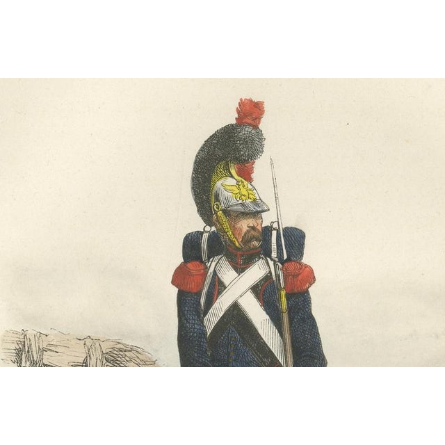 Sapper of the Engineers, 1843, Paper For Sale - Image 4 of 10
