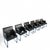 S58 Solo Chairs in Black Leather by Antonio Citterio for B&B Italia, Set of 6 For Sale - Image 17 of 17
