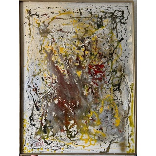 Fereydoun Rahimi Assa, Modernist Persian Iranian Middle Eastern Abstract Fereydoun Assa Oil Painting For Sale