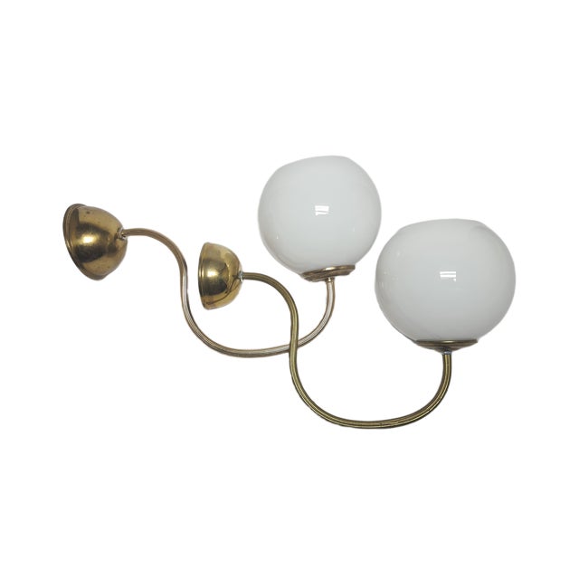 Vintage Art Deco Sconces, Poland, 1950s, Set of 2 For Sale - Image 11 of 12