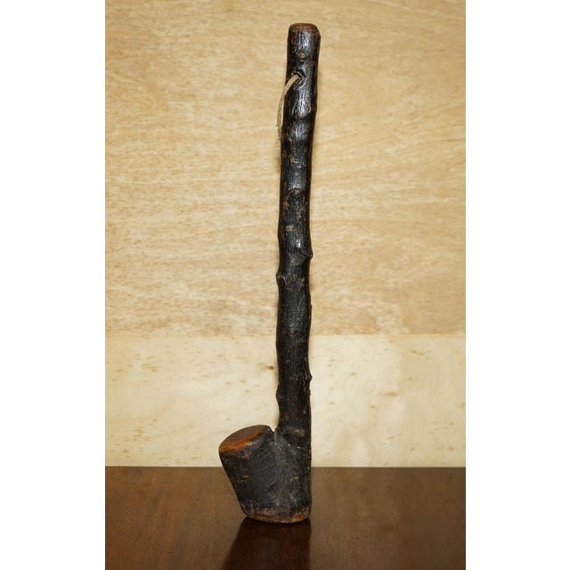 Antique Irish Knobkerrie Stick For Sale - Image 10 of 18