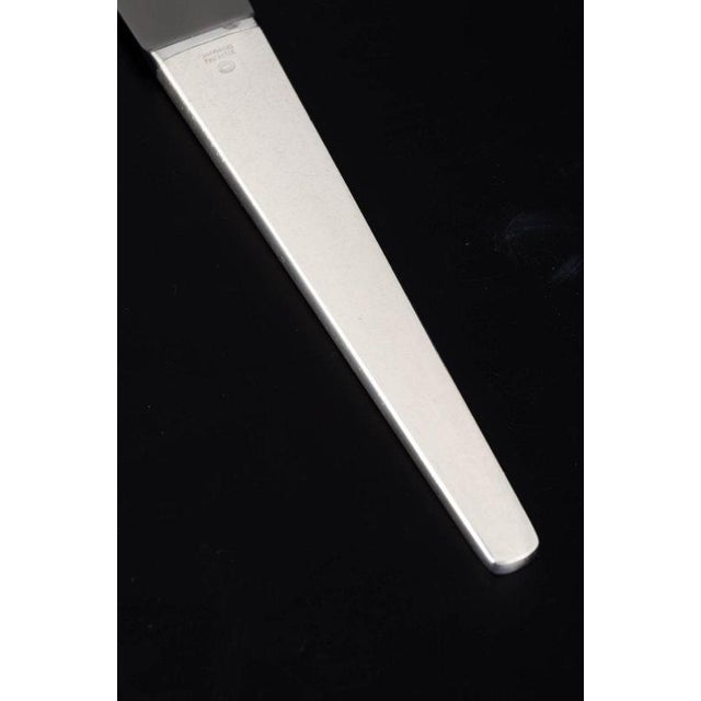 Caravel Lunch Knife in Sterling Silver by Henning Koppel for Georg Jensen, 1940s For Sale - Image 3 of 6