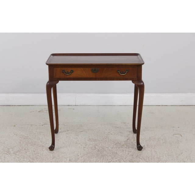 Age: Approx: 30 Years Old Details: Colonial Williamsburg CW-144 Mahogany Dovetailed Drawer Construction High Quality...