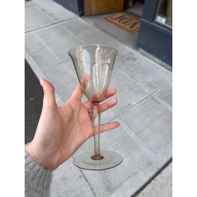 1920s Murano Glass Stemware by Renowned Glassblower Vittorio Zecchin -Set of 11 For Sale - Image 4 of 7