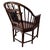 Late 20th Century Attributed to Theodore Alexander Chinoiserie Bamboo Pavilion Armchairs With Custom Silk Down Cushions For Sale - Image 10 of 16