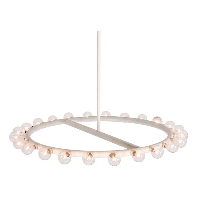 Alvin Lustig Ring Chandelier for Lightolier, C. 1960 For Sale