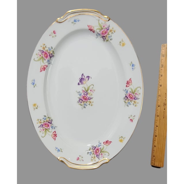 This vintage Noritake platter is a true treasure for any collector. The large, rectangular shape measures 16.25''x11.25''...