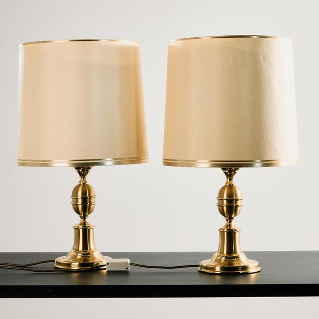 Brass Table Lamps by Otterpohl Leuchten, 1970s, Set of 2 For Sale - Image 14 of 14